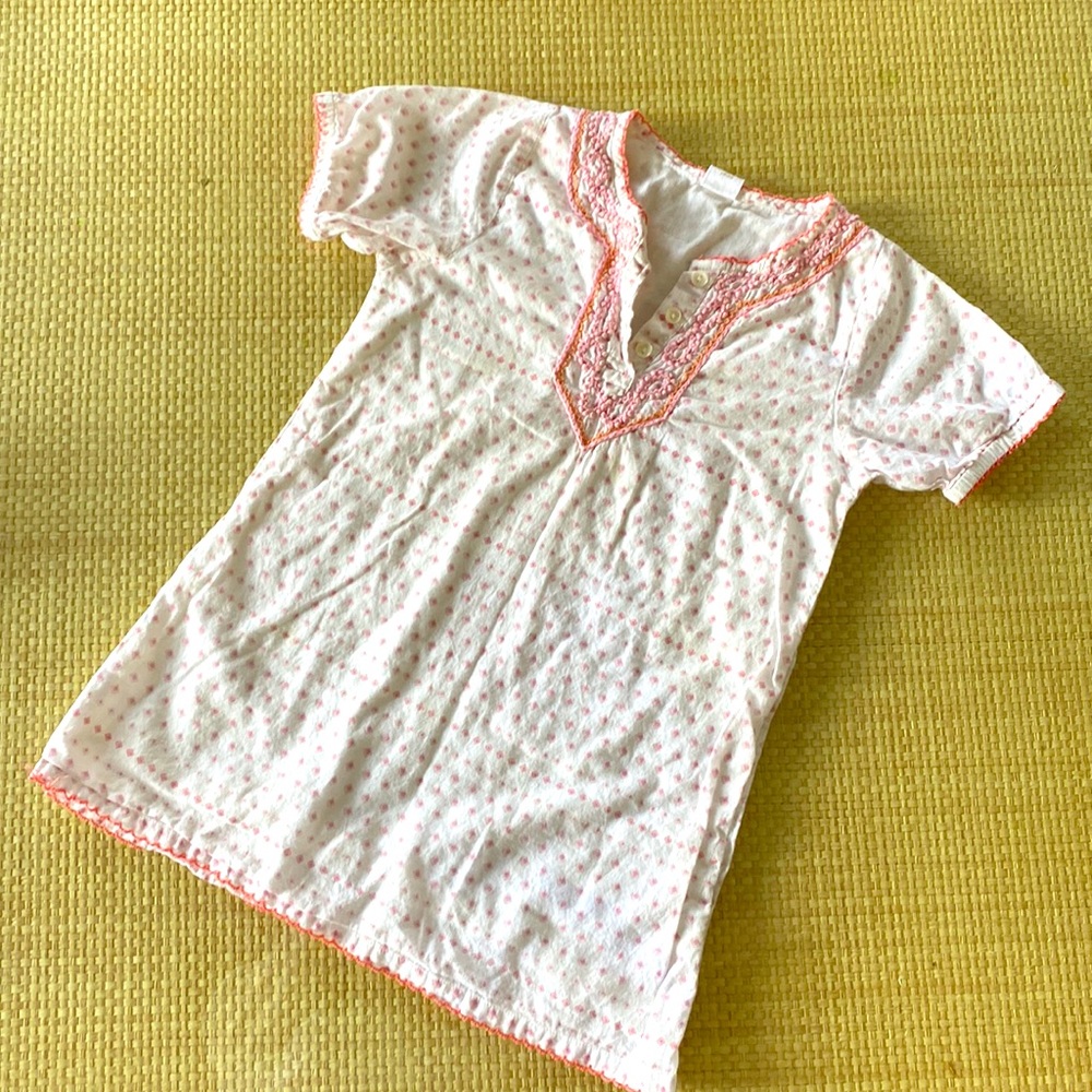 Girls Size 4 Swim Cover-Up/Tunic